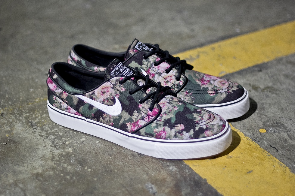 nike sb zoom stefan janoski canvas floral