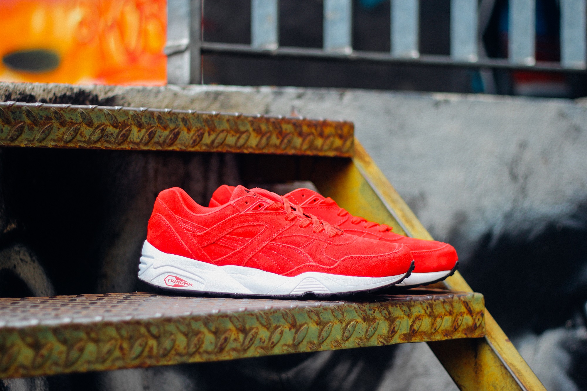 PUMA Trinomic R698 All Suede MASSES