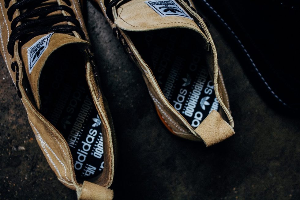 NEIGHBORHOOD x adidas Originals Shell-Toe Boots