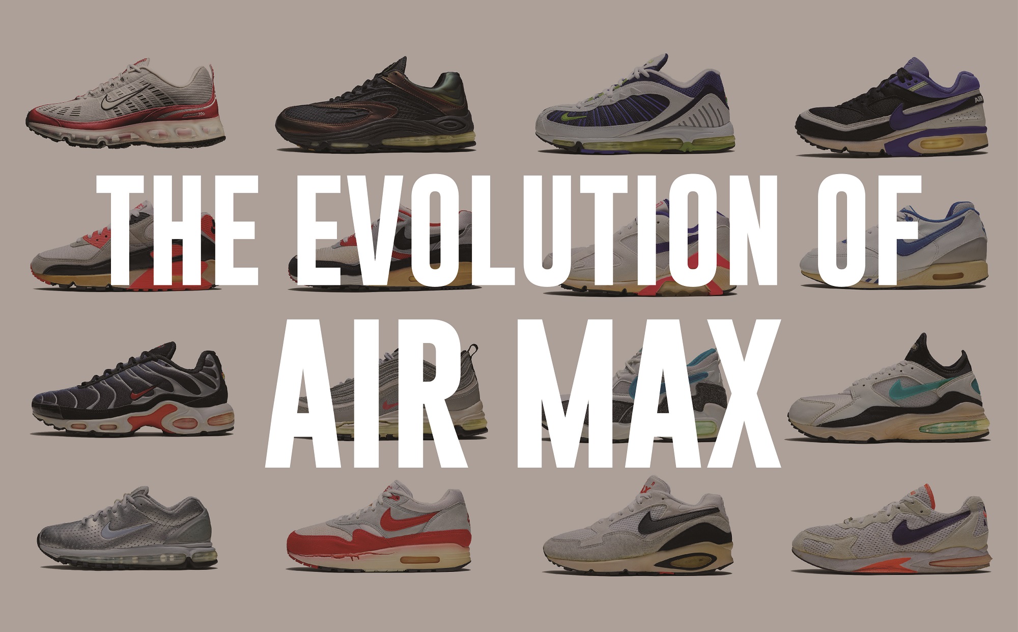 Pekkadillo Fremskynde Senator The Evolution of The Nike Air Max - MASSES