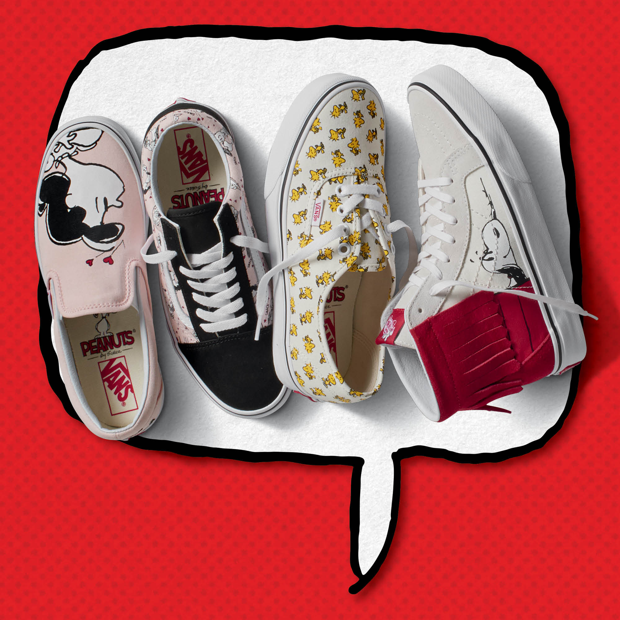 vans peanuts collection shoes