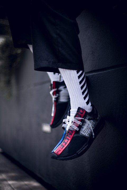 gritar Espectador termómetro The Force Is Strong With This Customized Star Wars Inspired adidas NMD x OFF -WHITE - MASSES