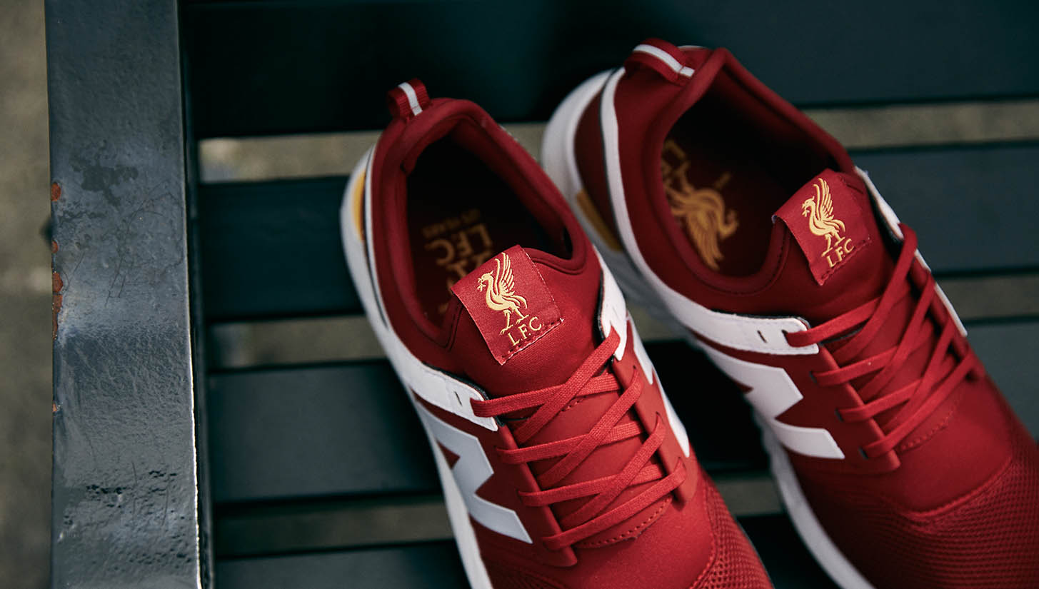 new balance liverpool sneakers