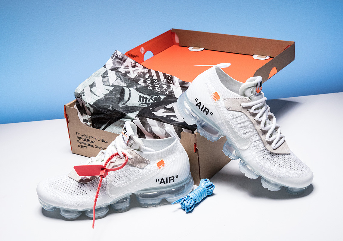 nike vapormax off white collab