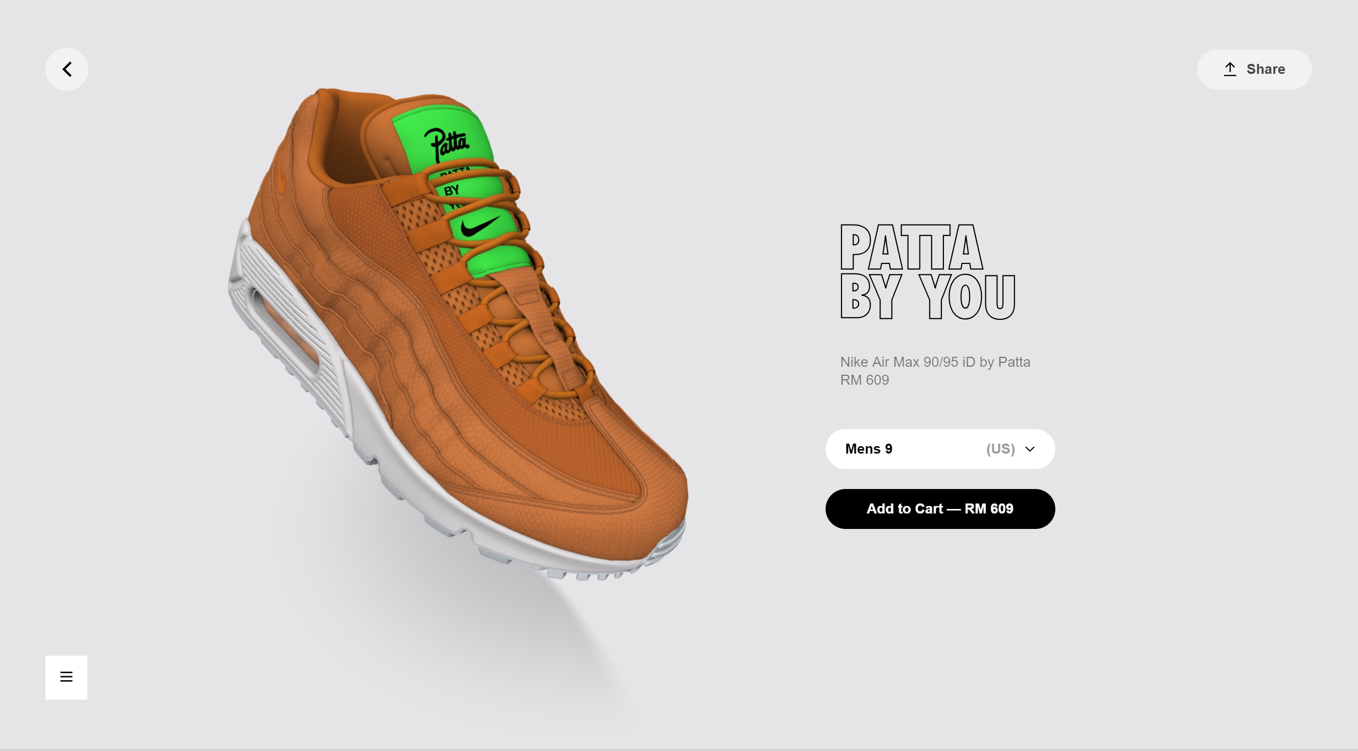 patta by you nike