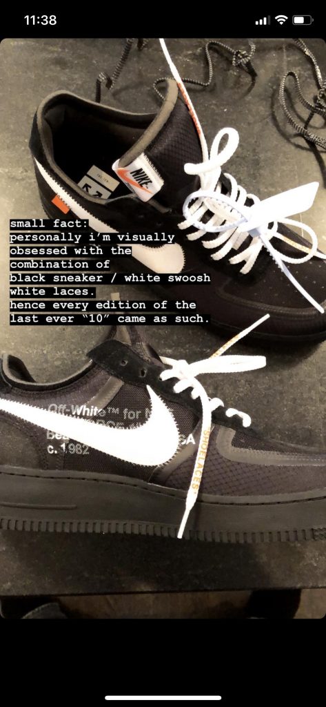 Virgil Abloh Discontinues 'The Ten' Series With Nike - MASSES