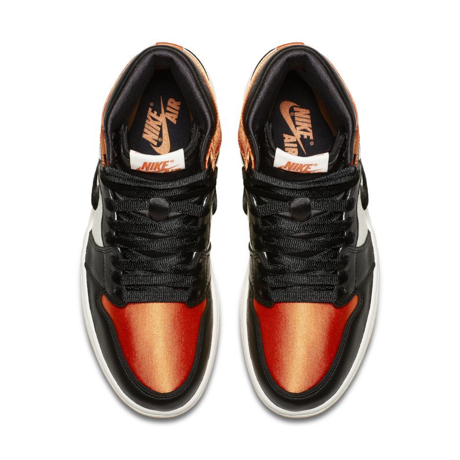 Shattered backboard satin sale