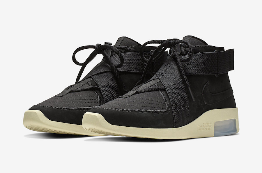 fear of god air raid black