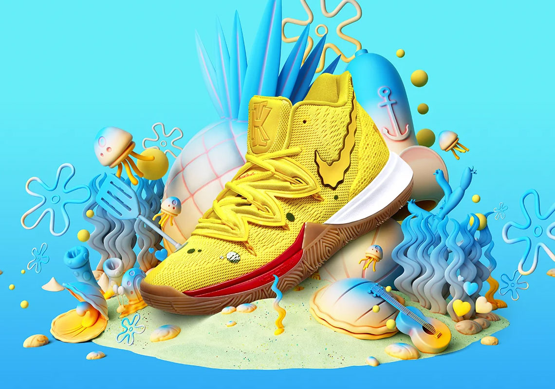 Spongebob shop nike line