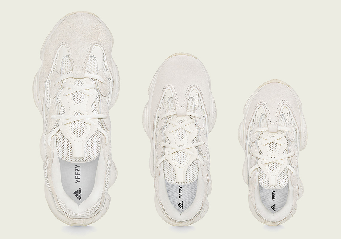 yeezy 500 bone white sizing