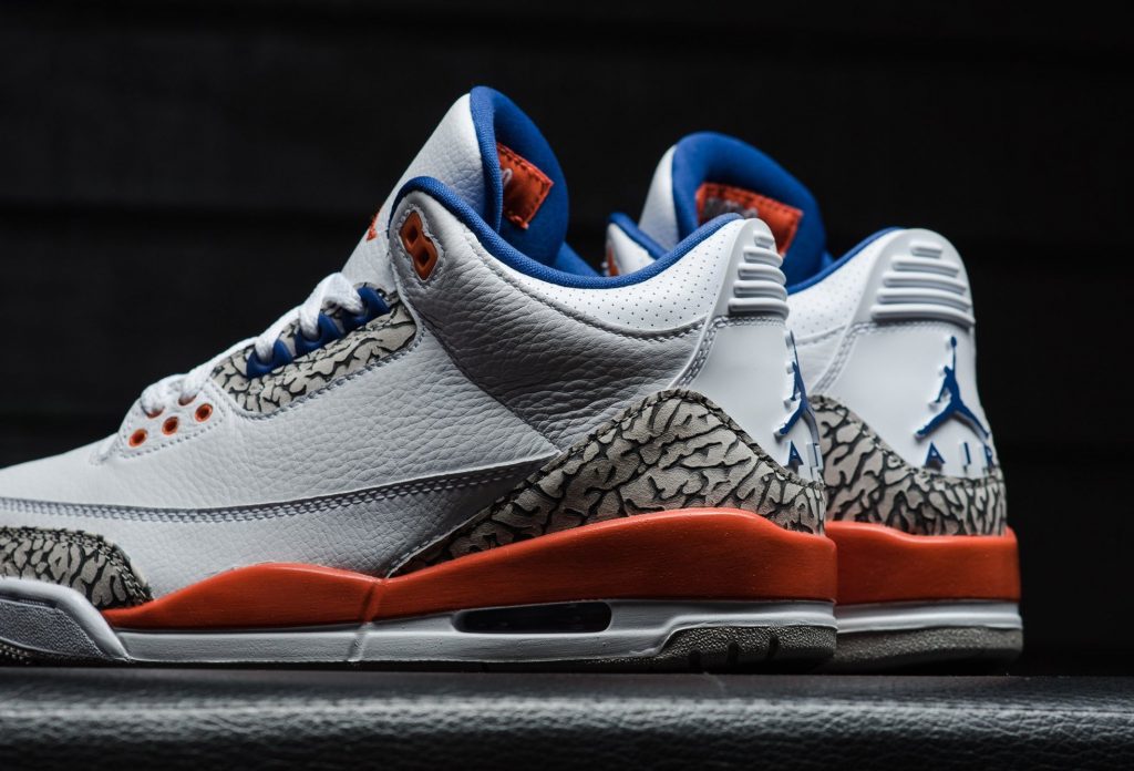 New york knicks air jordan 3 best sale