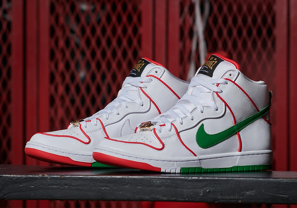 Nike s P Rod Dunk Highs Honours The Skater s Mexican Heritage MASSES