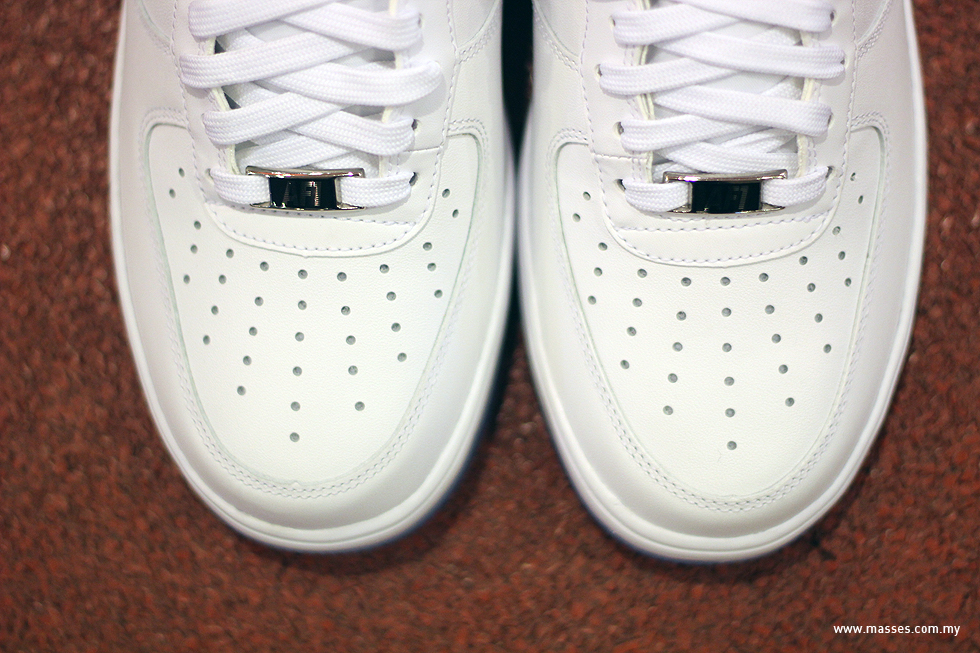 Air Force Lunar 1 'White Ice' Detailed Look - MASSES