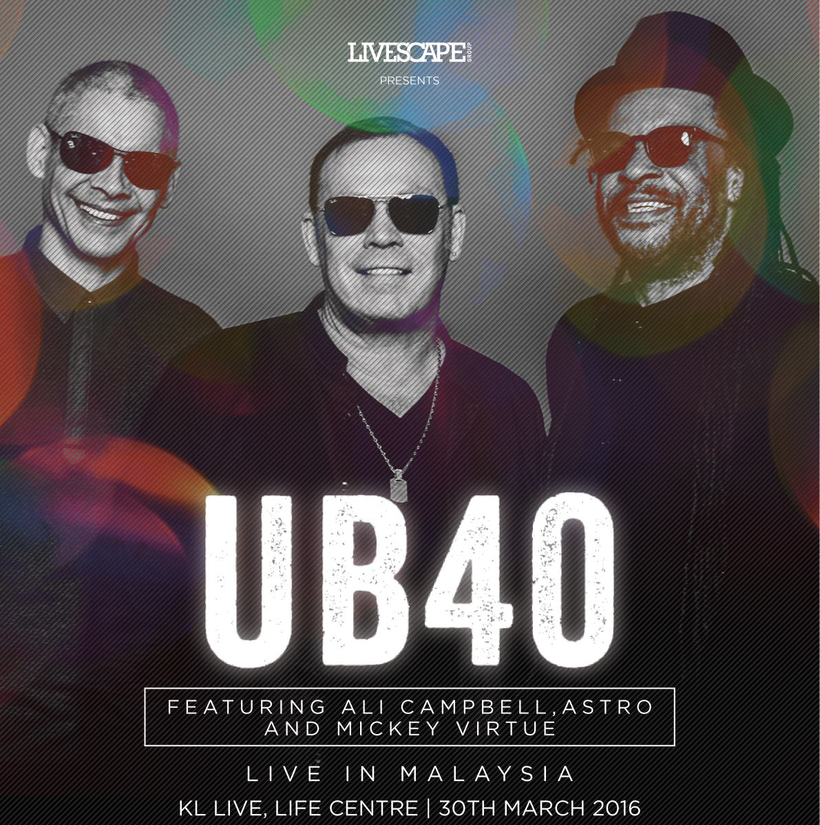 Livescape Pres. UB40 Live In KL - MASSES