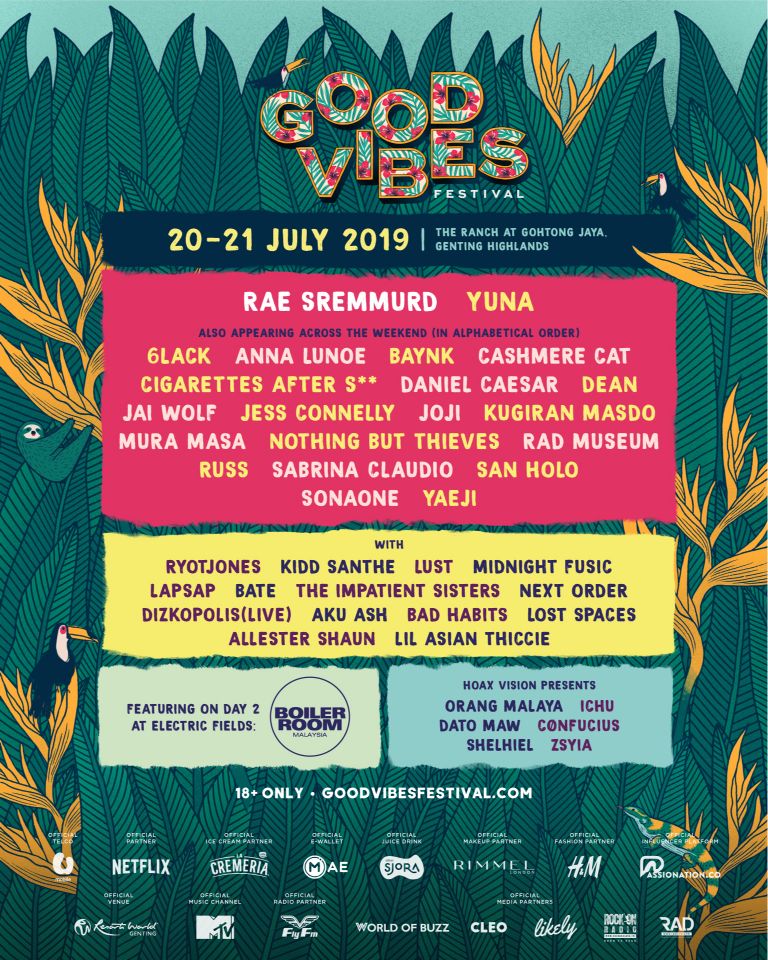 Good Vibes Festival Finally Releases The Full Lineup MASSES